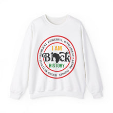 Load image into Gallery viewer, I Am Black History Crewneck Sweatshirt
