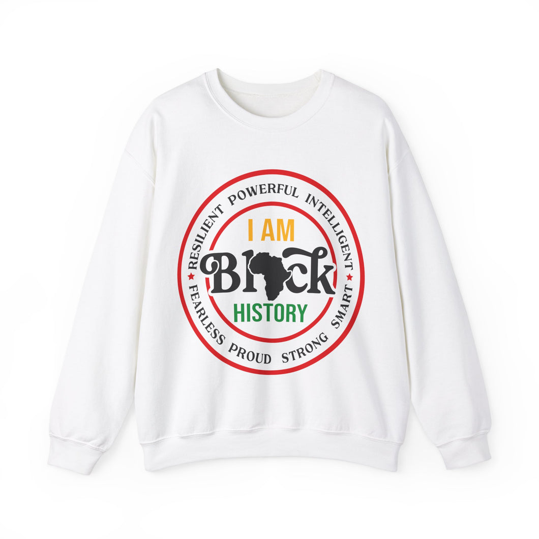 I Am Black History Crewneck Sweatshirt