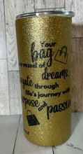 Load image into Gallery viewer, Glittery Tumbler - 15 oz
