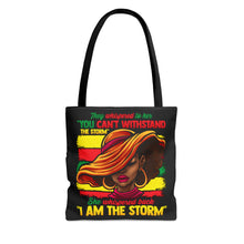 Load image into Gallery viewer, I Am The Storm Tote Bag
