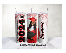 Load image into Gallery viewer, GRAD TUMBLER 20oz
